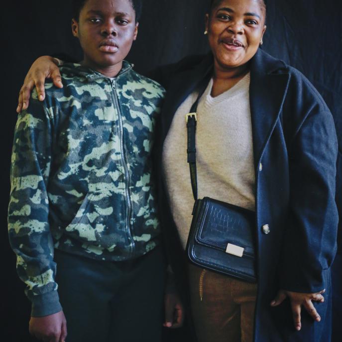 Des visages des figures