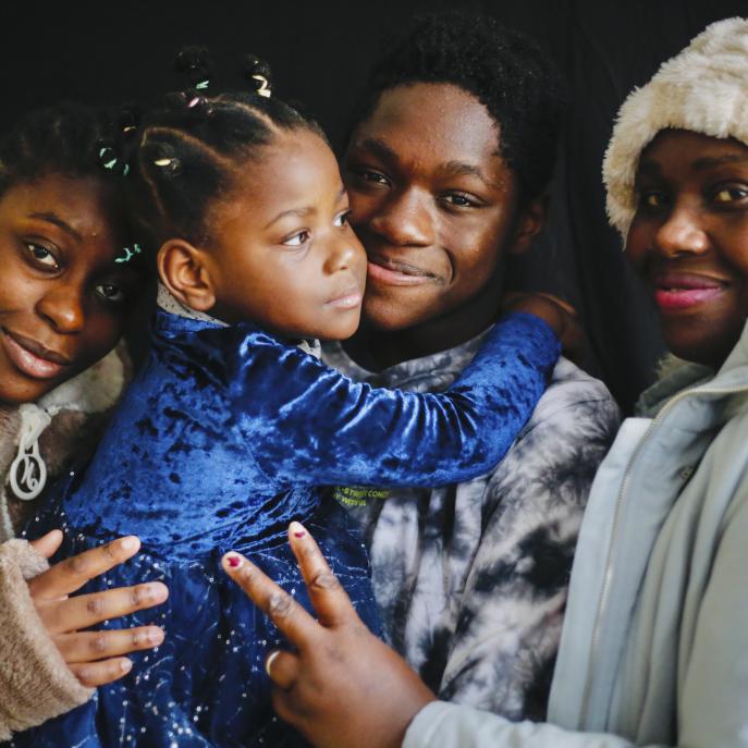 Des visages des figures