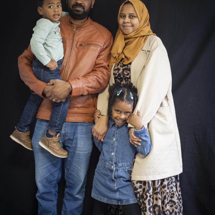 Des visages des figures