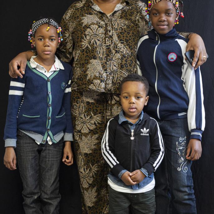 Des visages des figures