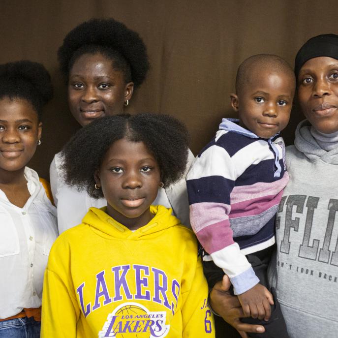 Des visages des figures